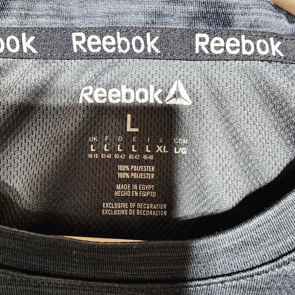 Reebok Mens Activewear T-Shirts Bundle Of 4 Large‎ Gray Shades Size L - Picture 4 of 16
